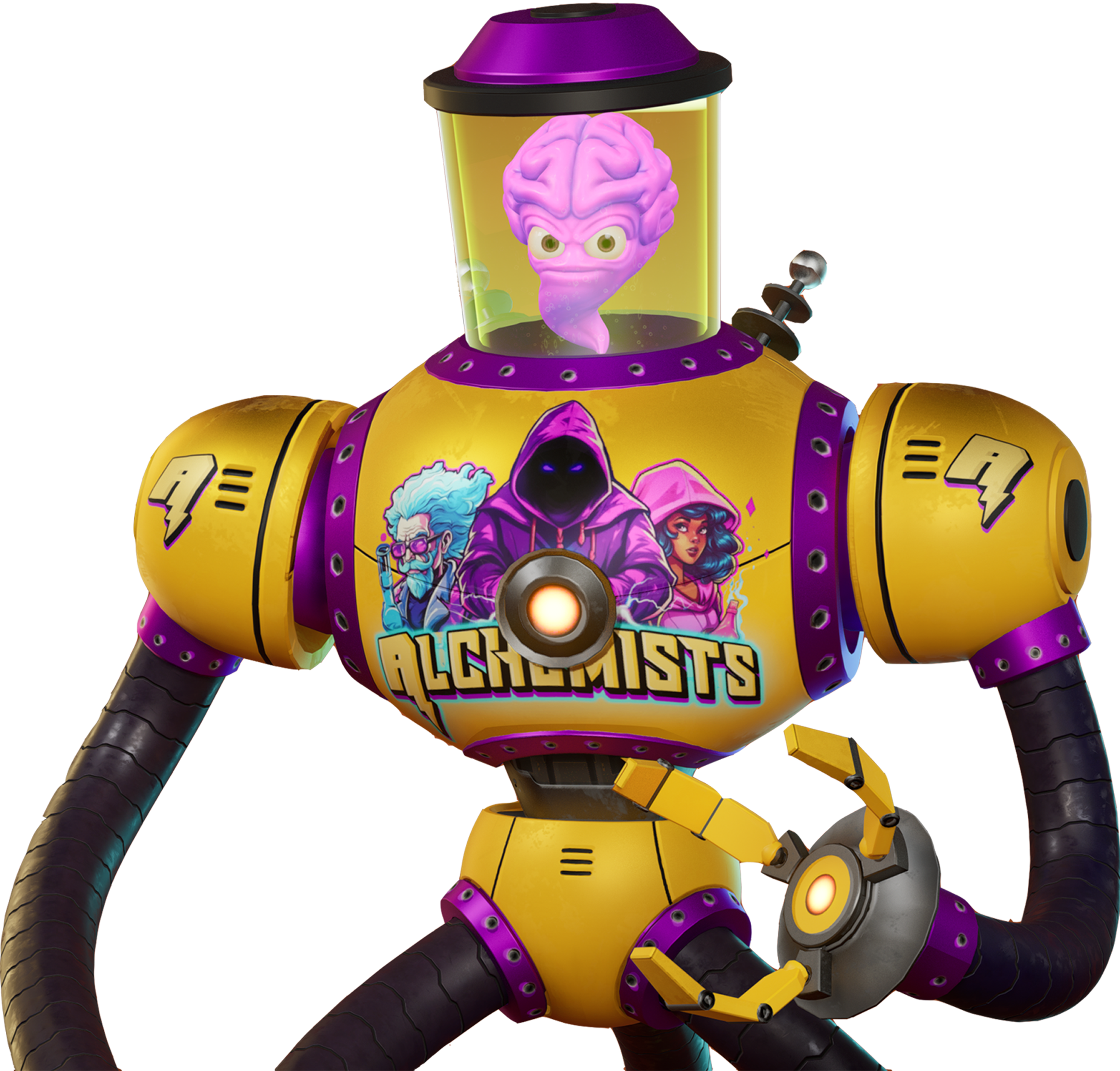 The Alchemists guild mascot